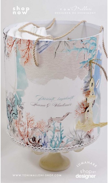 Trusou botez tematica marina fresh de vara Boho Ocean 1